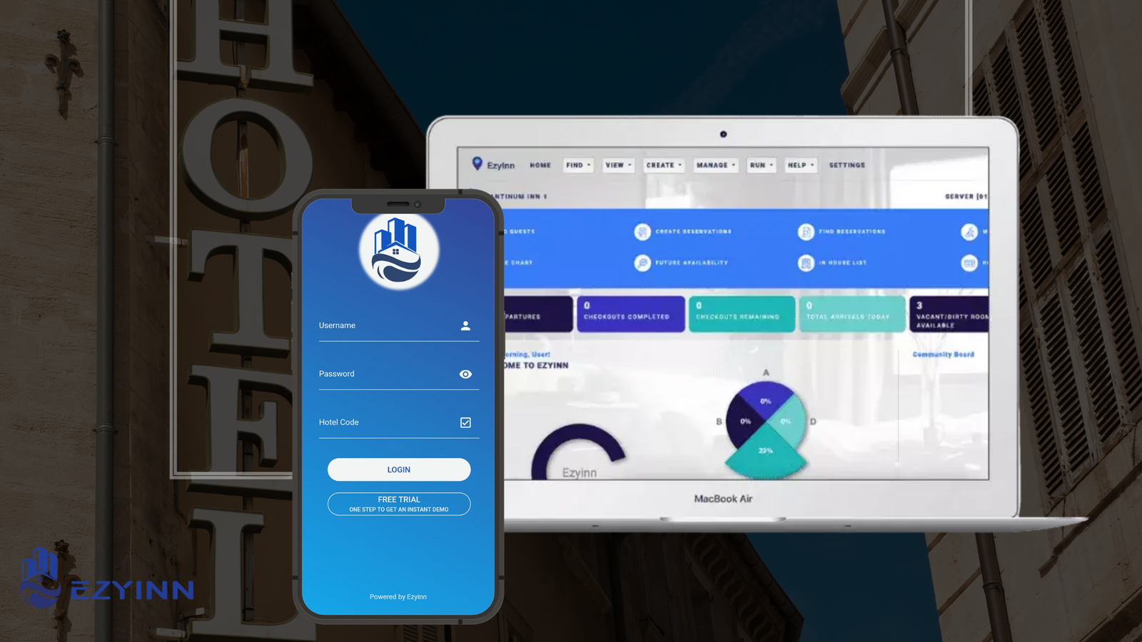 Overview of Hotel PMS Mobile App Development - Cost & Features | Ezyinn PMS
